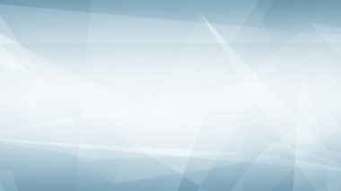 Soyut mavi beyaz ve gri çokgen üçgen gradyan arkaplan. 3d resimleme.