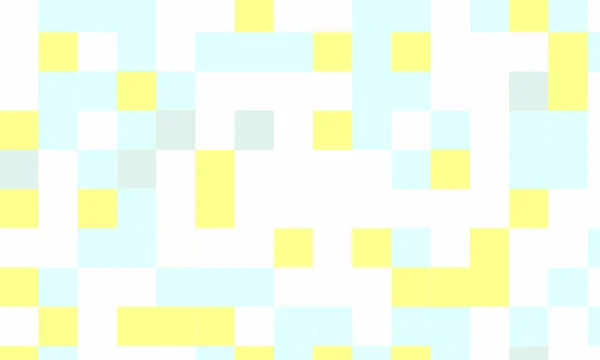 Abstract Vierkant Pixel Mozaïek Kleurrijke Achtergrond Geometrisch Naadloos Patroon Pastelkleuren — Stockfoto