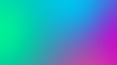 Soyut gradyan pembe yeşil ve mavi yumuşak renkli arkaplan. Mobil uygulama için modern yatay tasarım.