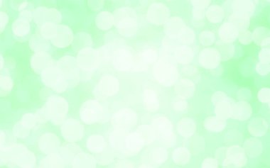 Yeşil, beyaz, odak noktası bulanık arka plan. Grafik tasarımı poster pankartı ve arkaplan ile kavram ekolojisi için soyut bokeh yumuşak ışık gradyanı.