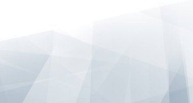 Soyut mavi beyaz ve gri çokgen üçgen gradyan arkaplan. 3d resimleme.