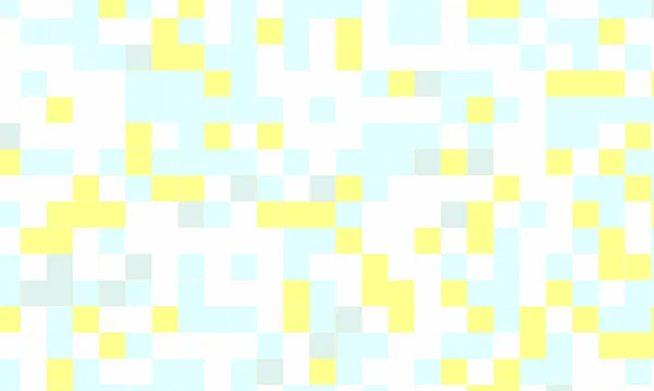 Abstract Vierkant Pixel Mozaïek Kleurrijke Achtergrond Geometrisch Naadloos Patroon Pastelkleuren — Stockfoto
