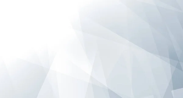 Astratto Blu Bianco Grigio Poligono Triangolo Modello Gradiente Sfondo Illustrazione — Foto Stock