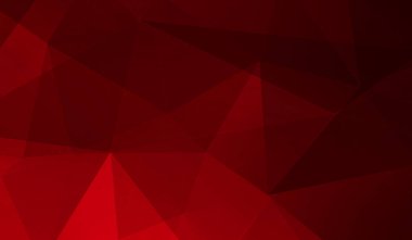 Soyut kırmızı siyah eğimli üçgen arka plan. Üç boyutlu üçgenler. modern duvar kağıdı.