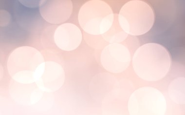 Sevgililer Günü konsepti için arka planda Bokeh ışıkları olan lüks pembe bulanık arka plan.