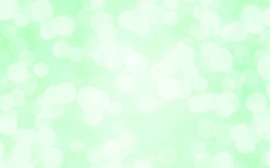 Yeşil, beyaz, odak noktası bulanık arka plan. Grafik tasarımı poster pankartı ve arkaplan ile kavram ekolojisi için soyut bokeh yumuşak ışık gradyanı.