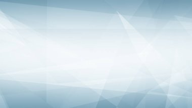 Soyut mavi beyaz ve gri çokgen üçgen gradyan arkaplan. 3d resimleme.