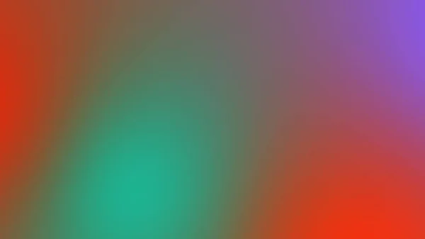 Gradiente Abstracto Verde Naranja Púrpura Fondo Colorido Suave Diseño Horizontal —  Fotos de Stock