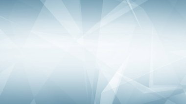 Soyut mavi beyaz ve gri çokgen üçgen gradyan arkaplan. 3d resimleme.