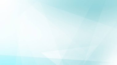 Soyut mavi beyaz ve gri çokgen üçgen gradyan arkaplan. 3d resimleme.