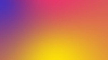 Soyut eğimli kırmızı sarı ve mavi yumuşak renkli arkaplan. Mobil uygulama için modern yatay tasarım.