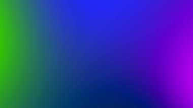 Soyut yeşil mavi ve mor yumuşak renkli arkaplan. Mobil uygulama için modern yatay tasarım.