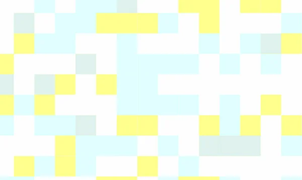 Abstract Vierkant Pixel Mozaïek Kleurrijke Achtergrond Geometrisch Naadloos Patroon Pastelkleuren — Stockfoto