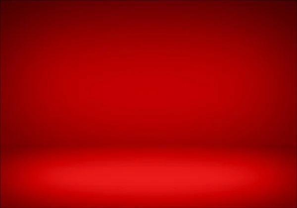 Rouge Plancher Vide Dégradé Couleur Abstrait Background Fond Fond Écran — Photo