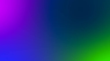 Soyut yeşil mavi ve mor yumuşak renkli arkaplan. Mobil uygulama için modern yatay tasarım.