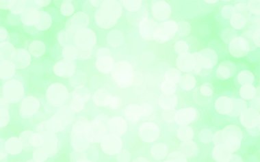 Yeşil, beyaz, odak noktası bulanık arka plan. Grafik tasarımı poster pankartı ve arkaplan ile kavram ekolojisi için soyut bokeh yumuşak ışık gradyanı.
