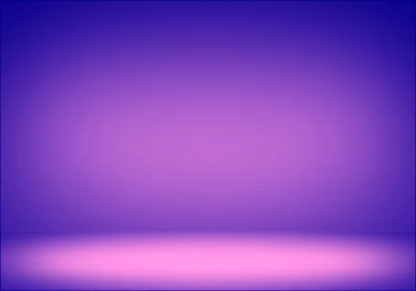 抽象紫色のグラデーションスタジオルームの背景 現在の製品の表示 — ストック写真