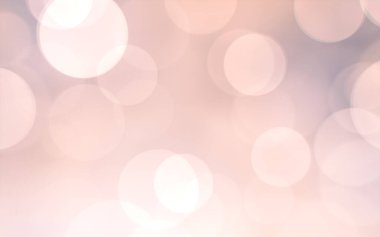 Sevgililer Günü konsepti için arka planda Bokeh ışıkları olan lüks pembe bulanık arka plan.