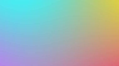 Soyut eğimli yeşil turuncu ve mor yumuşak renkli arkaplan. Mobil uygulama için modern yatay tasarım.