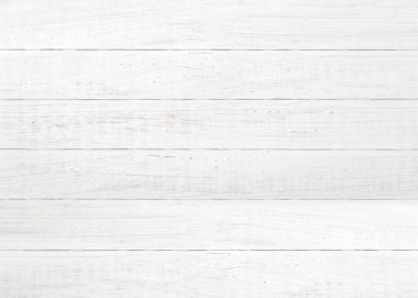 Doğal ağaçlardan beyaz ahşap döşeme. arkaplan için yatay doku.