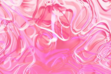 Kırmızı pembe gül gradyanı dağınık çerçeve, düz eğri çizgileri olan klasik arkaplan şablon, kart ya da bayrak için yansıtıcı.Sevgililer Günü festivali için boş uzay metni.