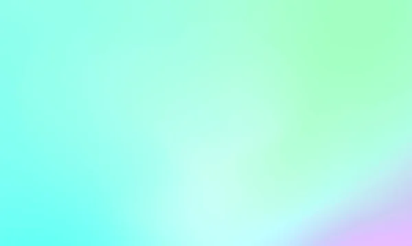 Abstract Groen Blauw Roze Zachte Wolk Achtergrond Pastel Kleurrijke Gradatie — Stockfoto