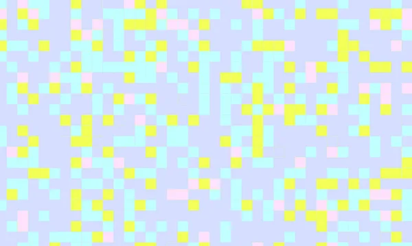 Abstrait Carré Pixel Mosaïque Fond Coloré Motif Géométrique Sans Couture — Photo