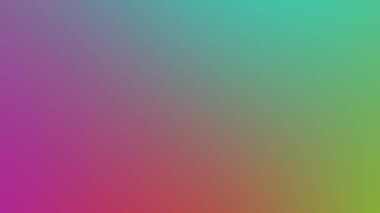 Soyut eğimli yeşil turuncu ve mor yumuşak renkli arkaplan. Mobil uygulama için modern yatay tasarım.