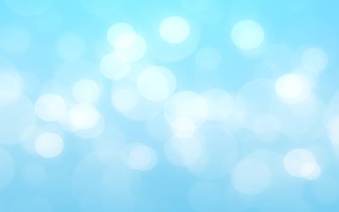 Bulanık arkaplanda Bokeh doğal mavi ve beyaz .