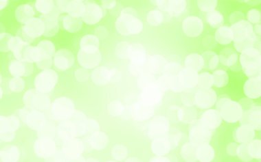 Yeşil, beyaz, odak noktası bulanık arka plan. Grafik tasarımı poster pankartı ve arkaplan ile kavram ekolojisi için soyut bokeh yumuşak ışık gradyanı.