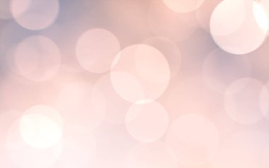 Sevgililer Günü konsepti için arka planda Bokeh ışıkları olan lüks pembe bulanık arka plan.