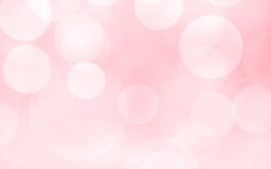 Sevgililer Günü konsepti için arka planda Bokeh ışıkları olan lüks pembe bulanık arka plan.