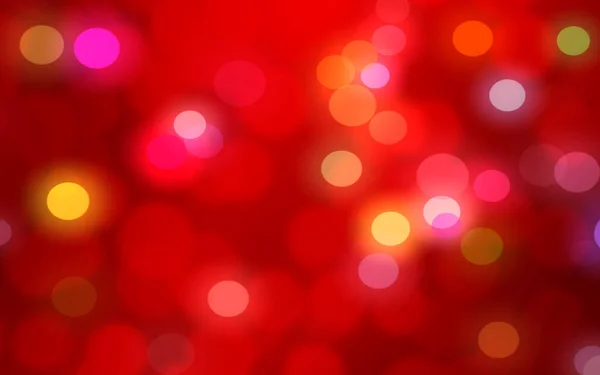 Luxury Red Bokeh Blur Abstract Background Lights Background Wallpaper Christmas — Stock Photo, Image