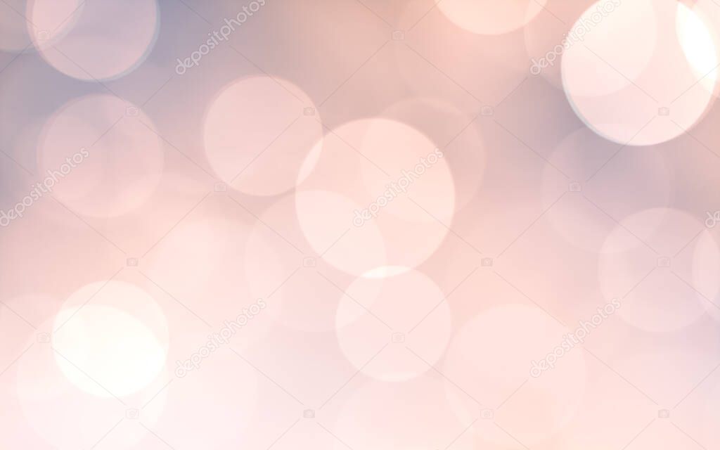 Luxury pink blur abstract background with bokeh lights for backgrounds concept of valentine day.