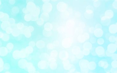 Mavi beyaz odak bulanık arka plan. Arkaplan ve duvar kağıdı Noel için soyut bokeh yumuşak ışık gradyanı.