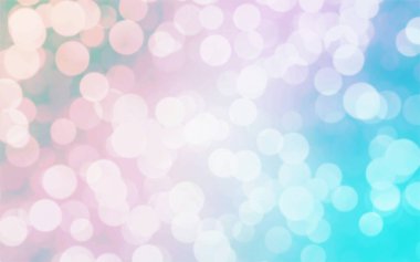 Arkaplan ve duvar kağıdı için pastel bokeh ışıkları olan renkli soyut arkaplan