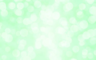 Yeşil, beyaz, odak noktası bulanık arka plan. Grafik tasarımı poster pankartı ve arkaplan ile kavram ekolojisi için soyut bokeh yumuşak ışık gradyanı.