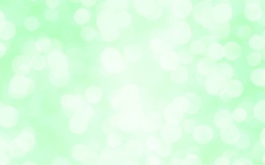 Yeşil, beyaz, odak noktası bulanık arka plan. Grafik tasarımı poster pankartı ve arkaplan ile kavram ekolojisi için soyut bokeh yumuşak ışık gradyanı.