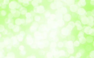 Yeşil, beyaz, odak noktası bulanık arka plan. Grafik tasarımı poster pankartı ve arkaplan ile kavram ekolojisi için soyut bokeh yumuşak ışık gradyanı.