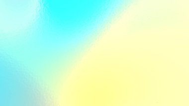 Soyut mavi beyaz ve sarı ışıklı neon sis yumuşak cam arkaplan dokusu rengarenk renklerde.