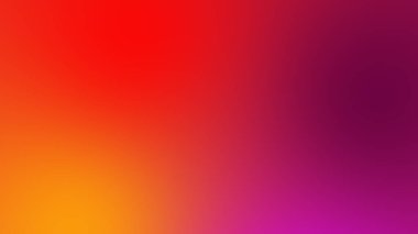 Soyut eğimli kırmızı turuncu ve pembe yumuşak renkli arka plan. Mobil uygulama için modern yatay tasarım.