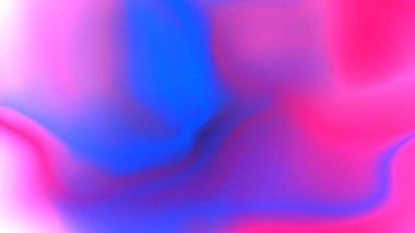 Soyut gradyan pembe mor ve mavi beyaz renkli arkaplan. Mobil uygulama için modern yatay tasarım.