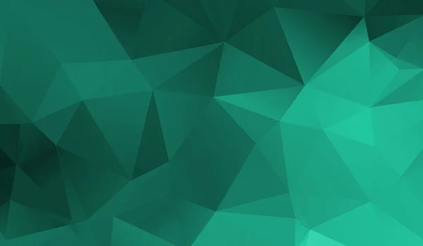 Green gradient Abstract Triangle Background. 3D Triangles. Modern Wallpaper.