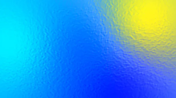 Abstrakt Blå Gult Ljus Neon Dimma Mjukt Glas Bakgrund Konsistens — Stockfoto