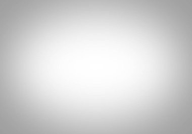 Beyaz gri eğimli arkaplan. Ürün için görüntüler.