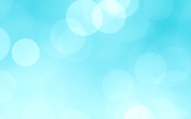 Mavi beyaz odak bulanık arka plan. Arkaplan ve duvar kağıdı Noel için soyut bokeh yumuşak ışık gradyanı.