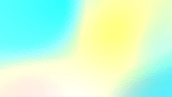 Astratto Blu Bianco Giallo Luce Neon Nebbia Morbida Texture Vetro — Foto Stock