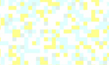Soyut kare piksel mozaik renkli arka plan geometrik renksiz desen pastel renklerde. 8 bit