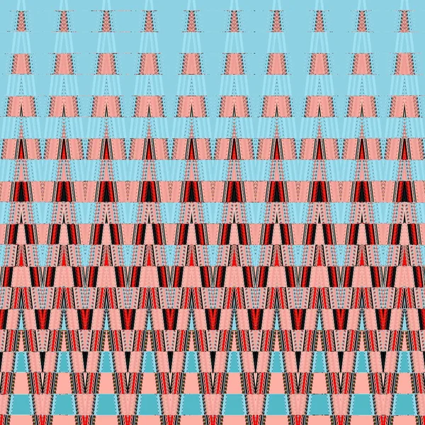 Retro Stripe Pattern Stylish Happy Colors — Stock Photo, Image