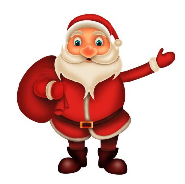  Neşeli Noel mutlu Noel Baba ile rendeer